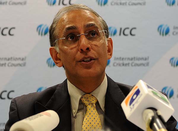 ICC Chief Executive Haroon Lorgat addres