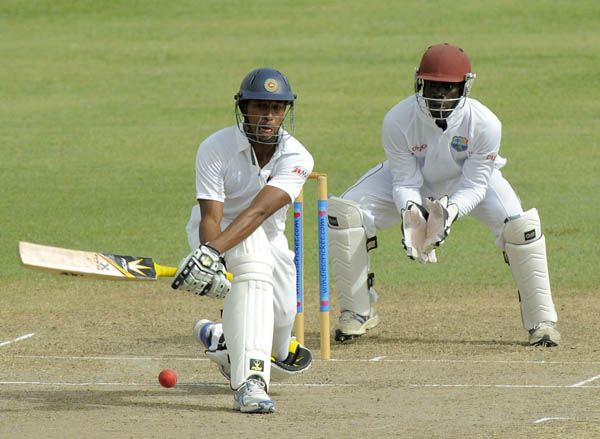 Day 1 of the 1st Test West Indies-A v Sri Lanka-A at Warner Park St. Kitts