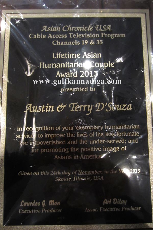 Lifetime Asian Humanitarian Couple Award -2013-003