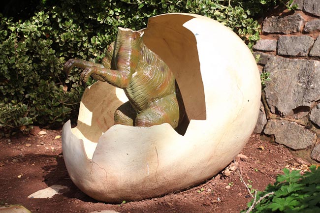 PIC: APEX 28/09/2016 A shocking image showing a woman performing a sex act on a dinosaur model in a seaside resort has been described as an "all time low." An explicit image showing the partly naked woman in Exmouth, Devon, was met with shock and disgust. She can be seen straddling an Exmouth Dino Trail model. One parent said: "I worry as children play with these dinosaurs, I was disgusted. "I feel sick to think that children are anywhere near that." The model of a baby T-Rex in an egg is located beneath The Beacon and had already been damaged by vandals this month. Organiser of the Exmouth Dino Trail, John Thorogood, said: "I saw the image on social media and was completely disgusted by it. "I hope the police are successful in tracing this woman and dealing robustly with it." This picture shows the model dinosaur in Exmouth. ** SEE STORY BY APEX NEWS - 01392 823144 ** ---------------------------------------------------- APEX NEWS AND PICTURES NEWS DESK: 01392 823144 PICTURE DESK: 01392 823145